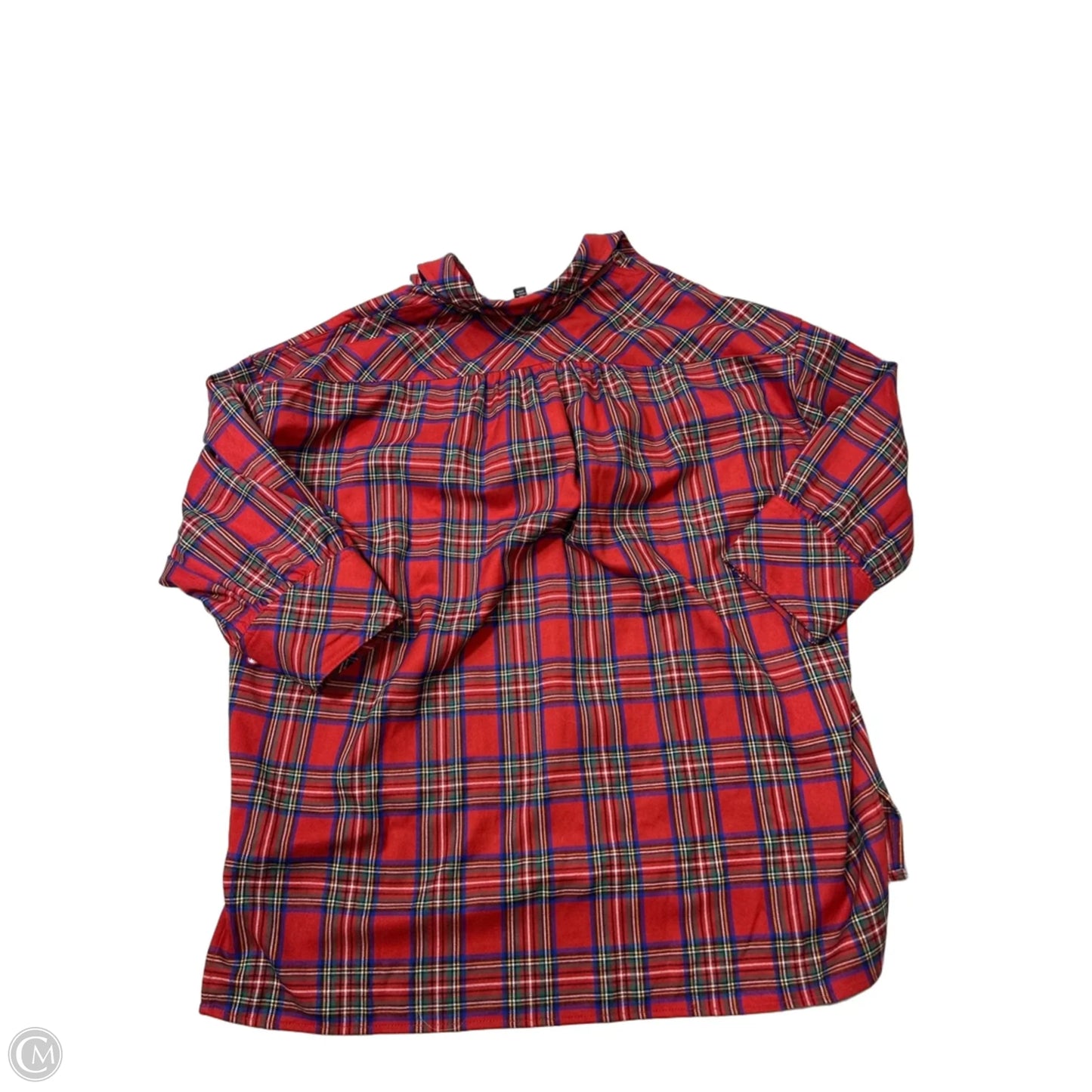 Top Long Sleeve By Tuckernuck In Red, Size: M