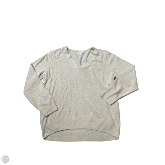 Top Long Sleeve By Barefoot Dreams In Cream, Size: M
