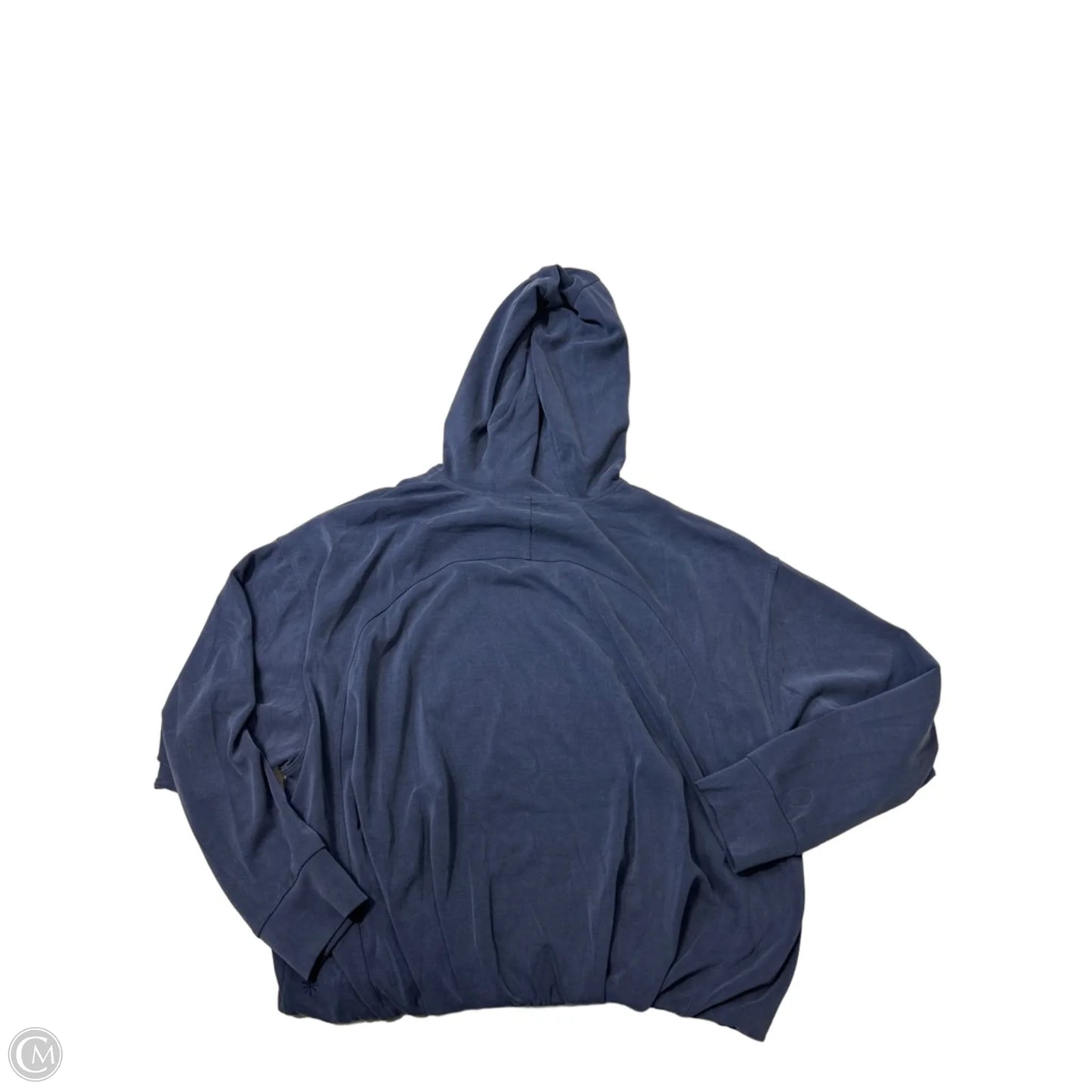 Athletic Sweatshirt Hoodie By Athleta In Blue, Size: L