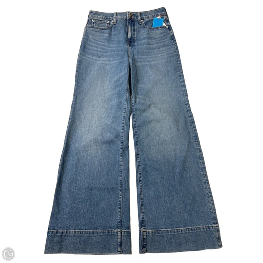 Jeans Wide Leg By J. Crew In Blue, Size: 8