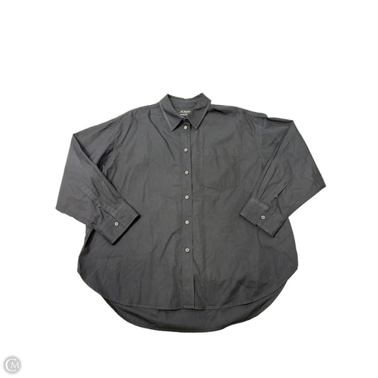Top Long Sleeve By J. Crew In Black, Size: Lp