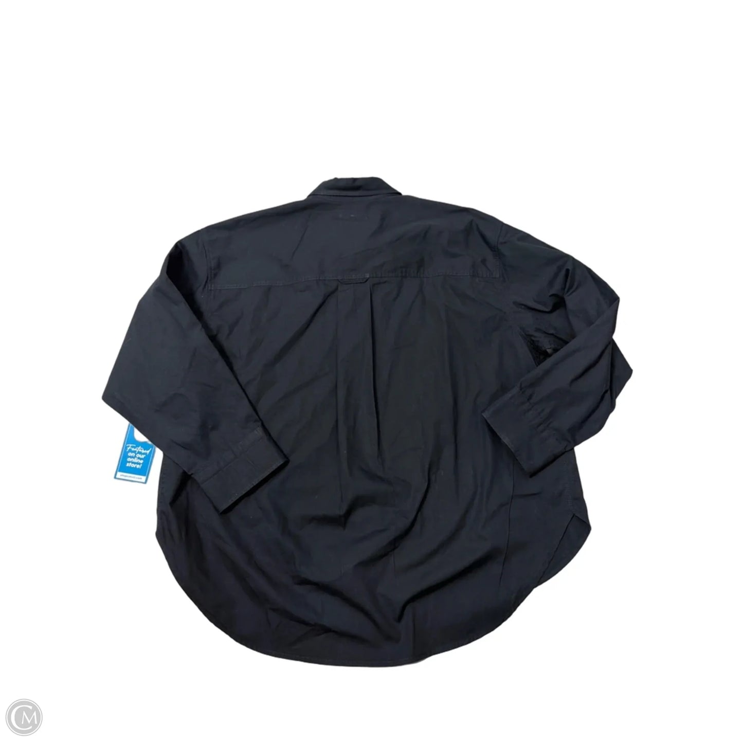 Top Long Sleeve By J. Crew In Black, Size: Lp