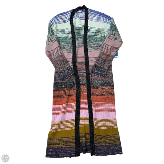 Sweater Cardigan By Anthropologie In Multi-colored, Size: M