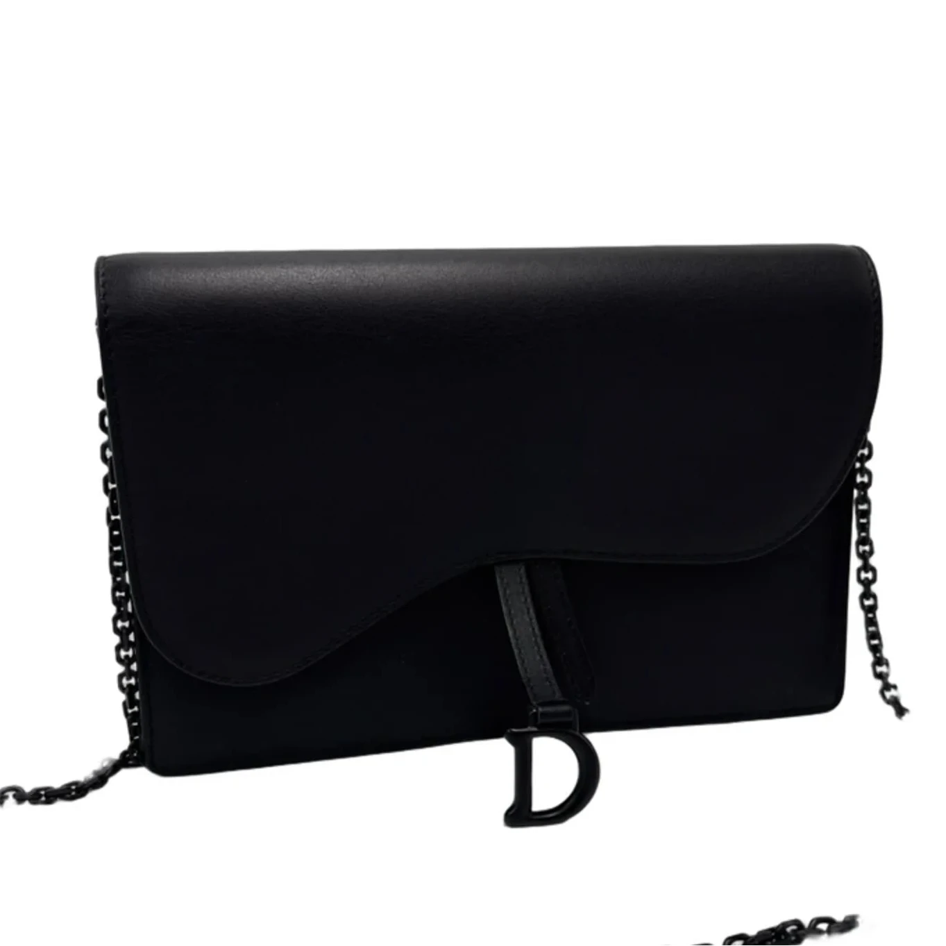 Christian Dior Ultra Matte Saddle Chain Luxury Handbag