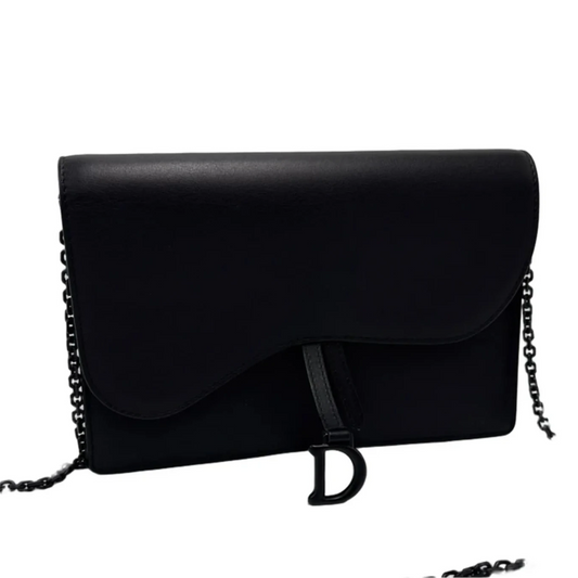 Christian Dior Ultra Matte Saddle Chain Luxury Handbag