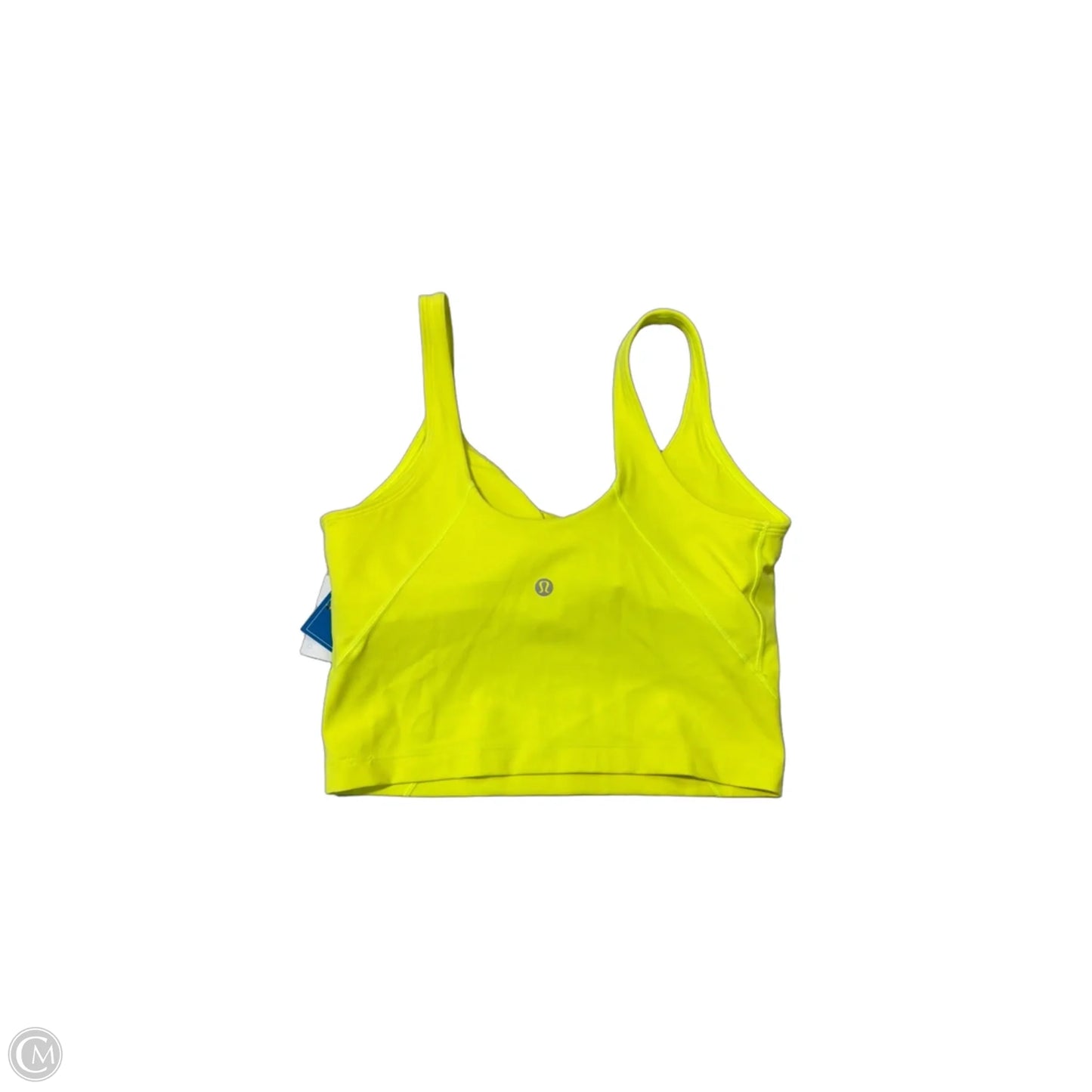 Athletic Tank Top By Lululemon In Yellow, Size: S