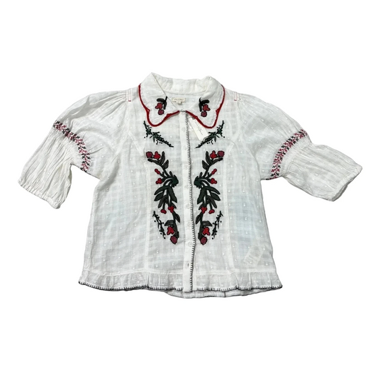 New! Top Short Sleeve By Pilcro In Multi-colored, Size: S