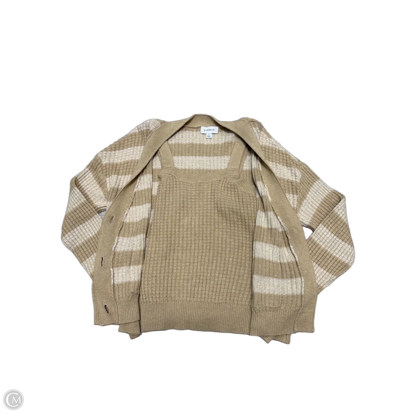 Sweater 2pc By Evereve In Tan, Size: S