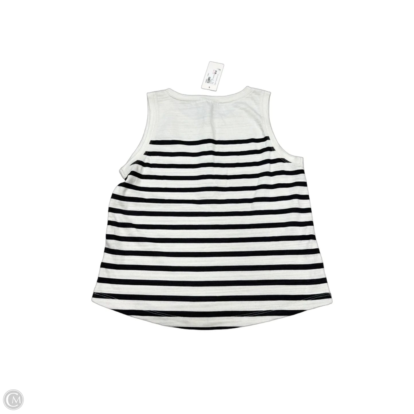 New! Top Sleeveless By Evereve In Striped Pattern, Size: S
