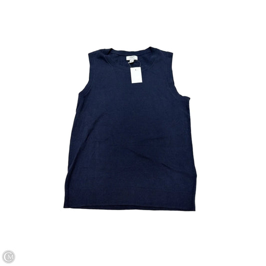 New! Top Sleeveless By J. Crew In Navy, Size: Xs