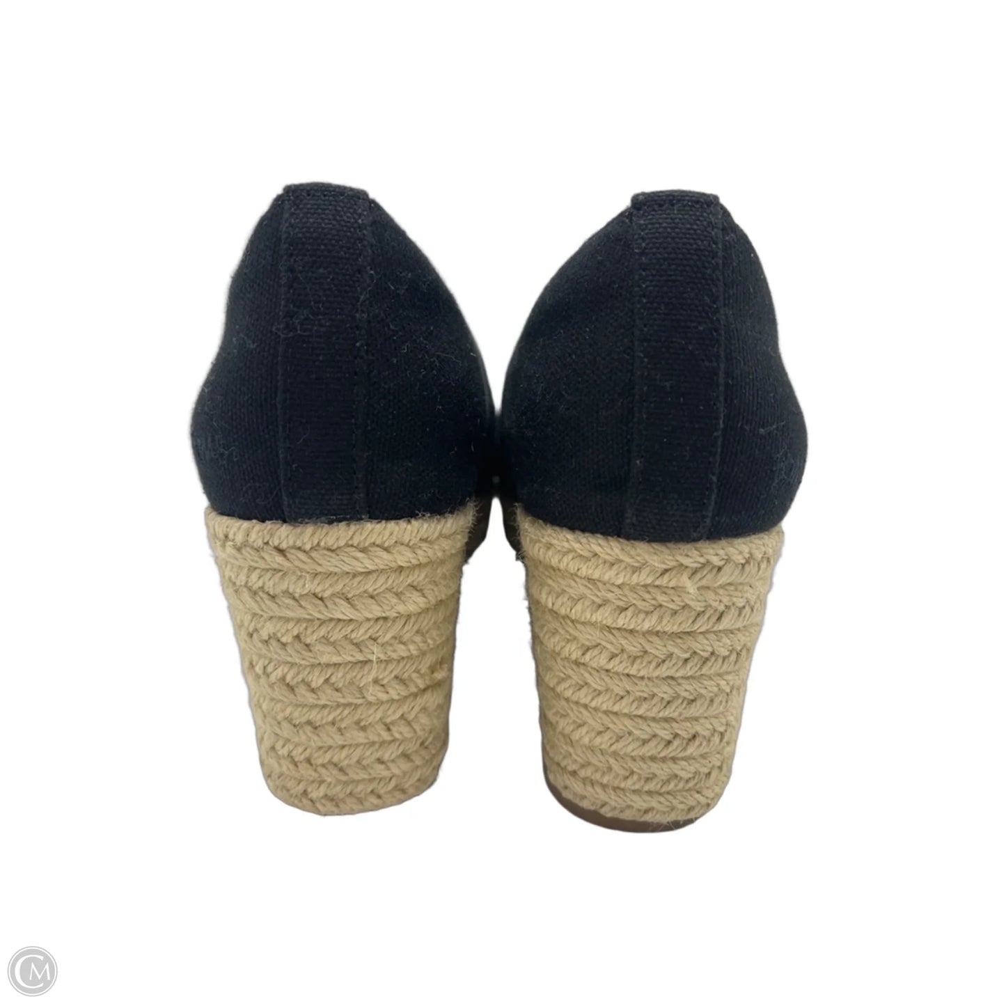 New! Sandals Heels Wedge By Toms In Black, Size: 7.5