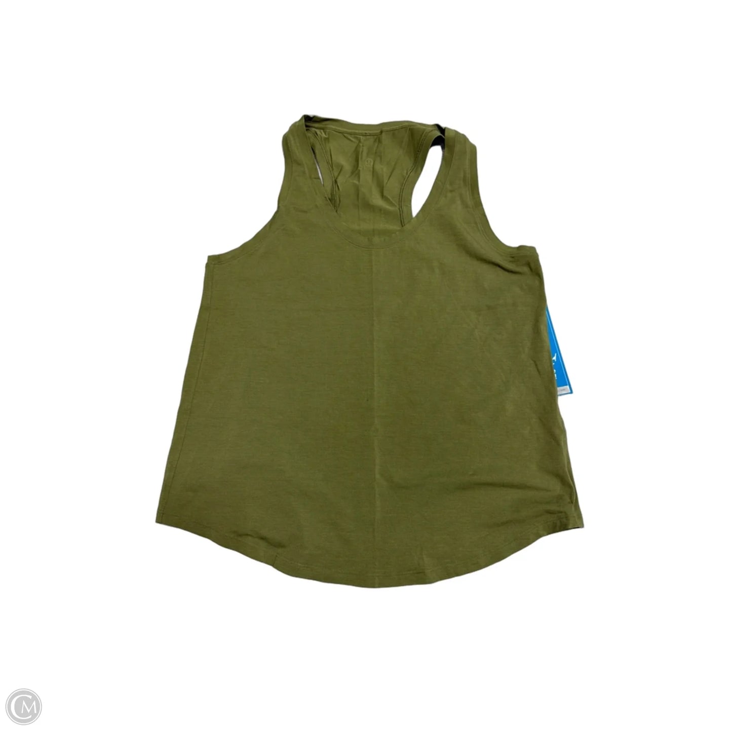 Athletic Tank Top By Lululemon In Green, Size: M