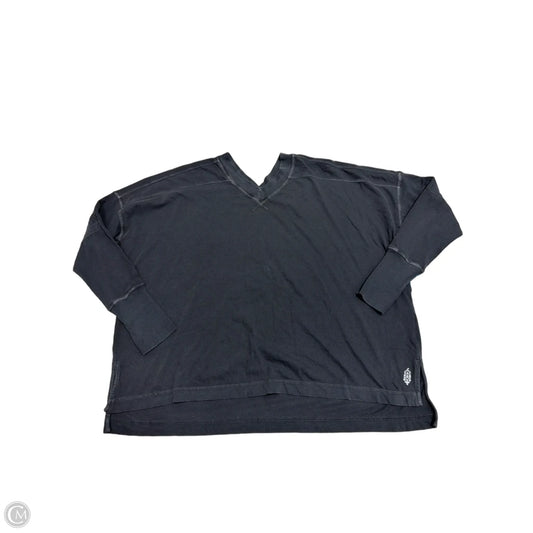 Top Long Sleeve By Free People In Grey, Size: M