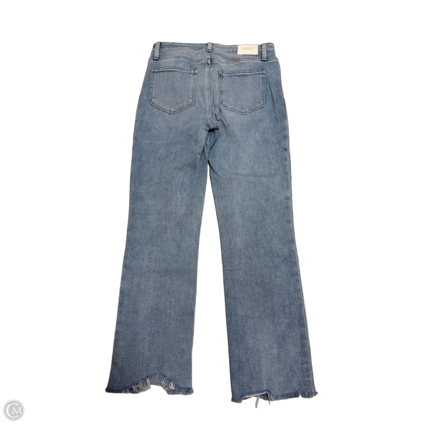 Jeans Straight By Paige In Blue, Size: 8