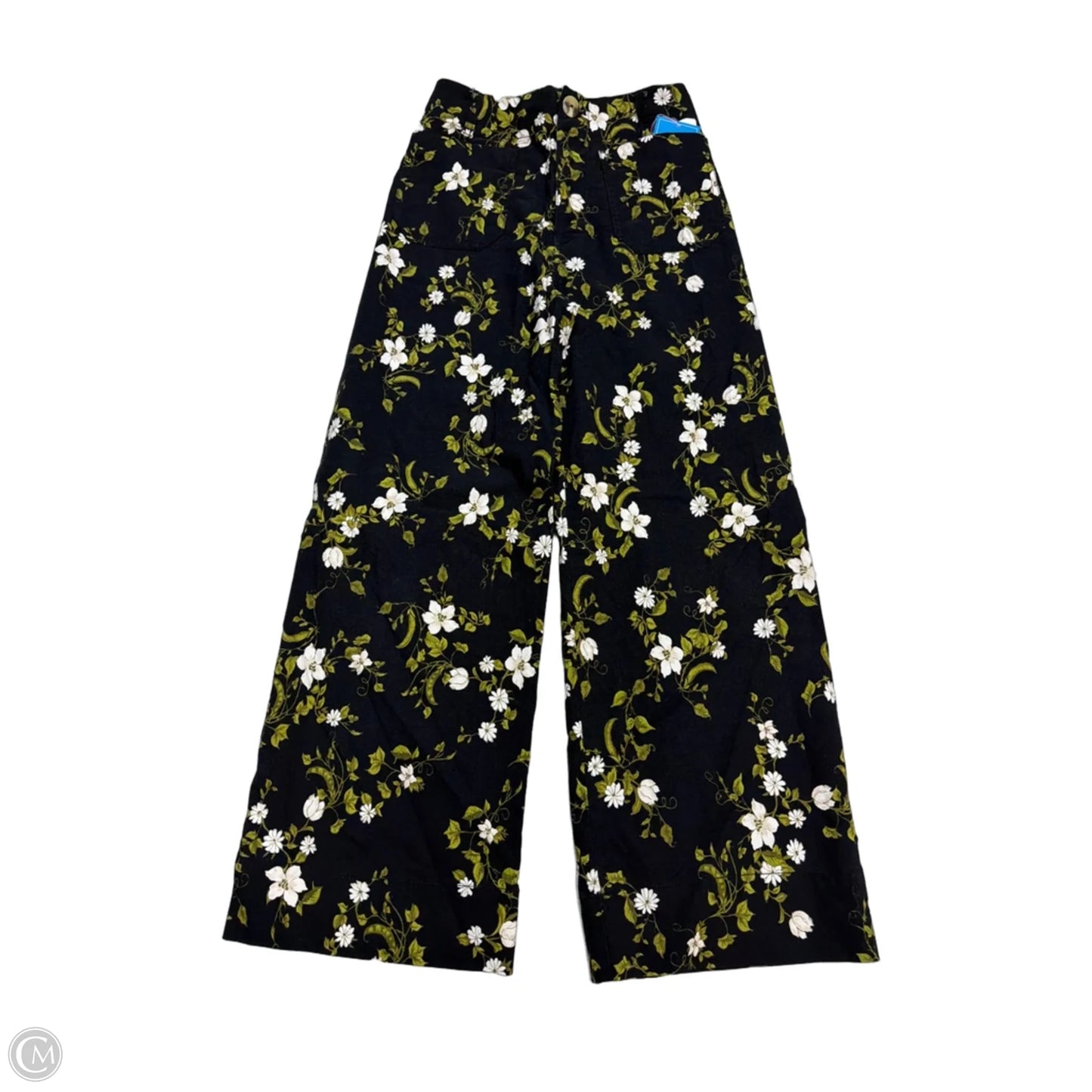 Pants Wide Leg By Maeve In Floral Print, Size: 0