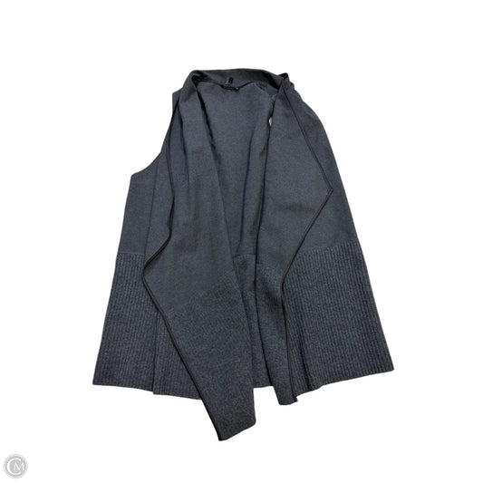 Jacket Designer By Lafayette 148 In Grey, Size: M
