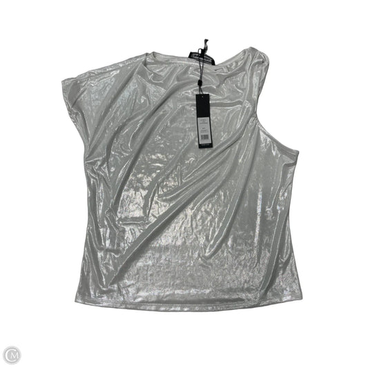 New! Top Sleeveless By Bcbgmaxazria In Black & White, Size: M