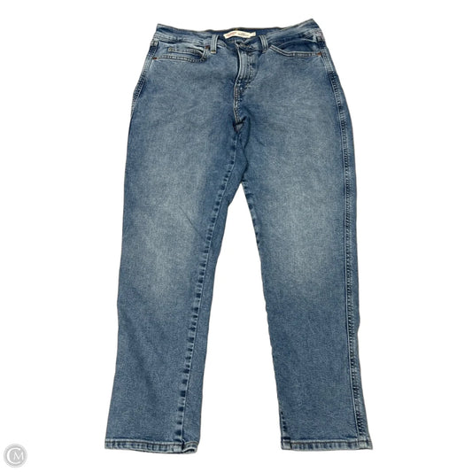 Jeans Straight By Levis In Blue, Size: 10