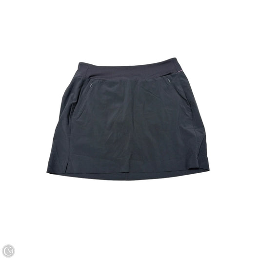 Athletic Skort By Athleta In Black, Size: M