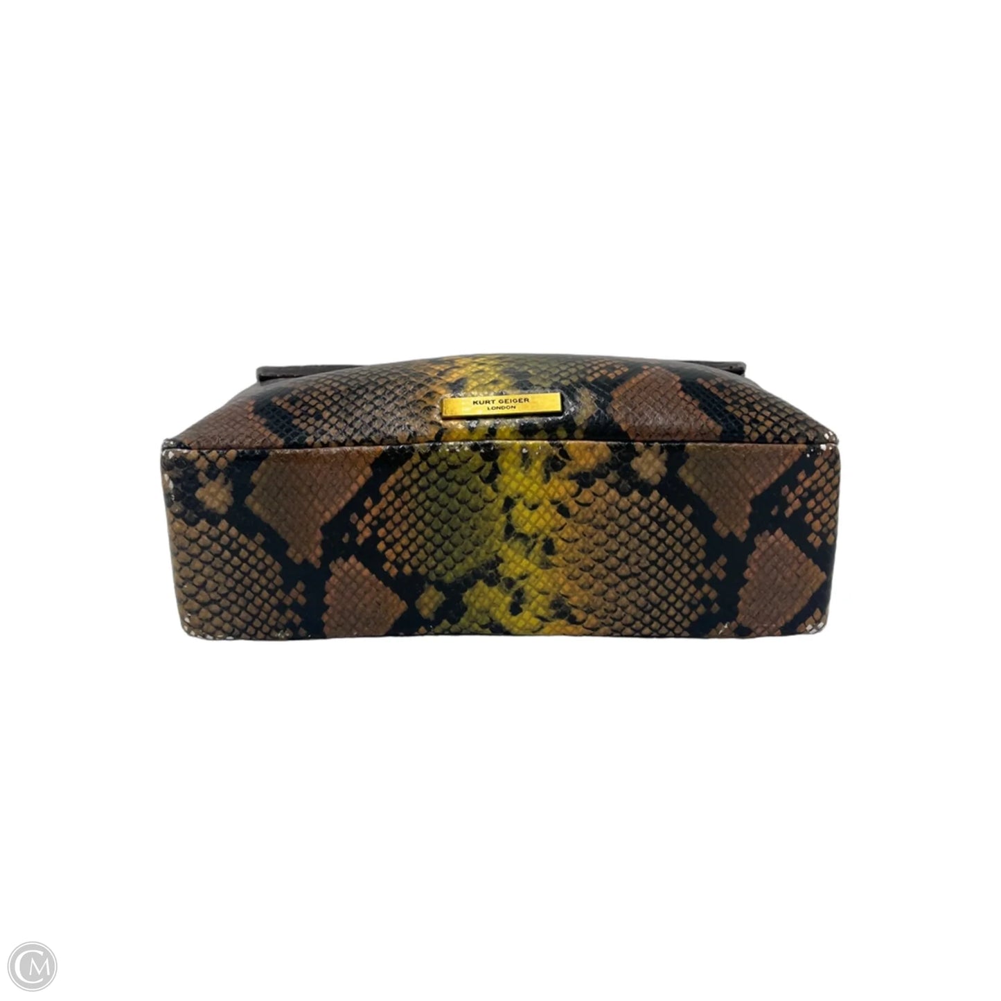 Kurt Geiger Kensington Croc & Python Designer Handbag
