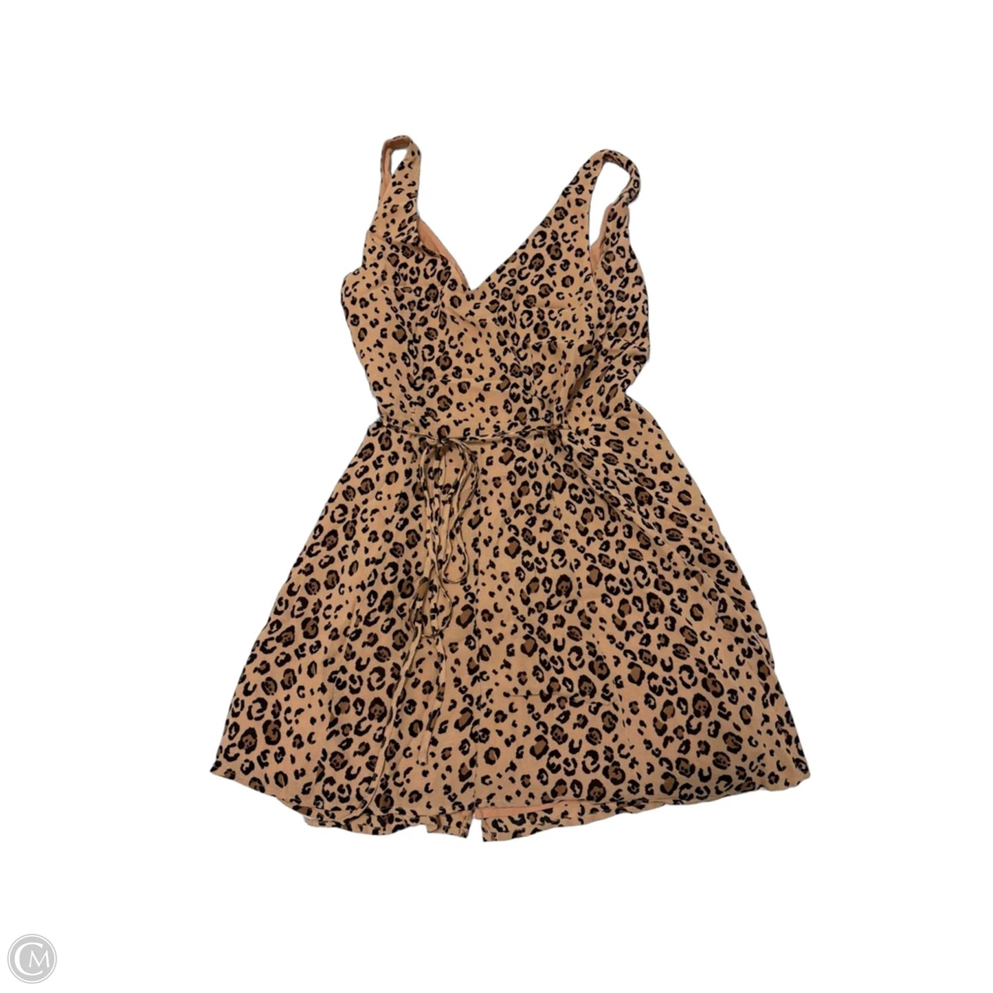 Dress Casual Short By Reformation In Animal Print, Size: Xs