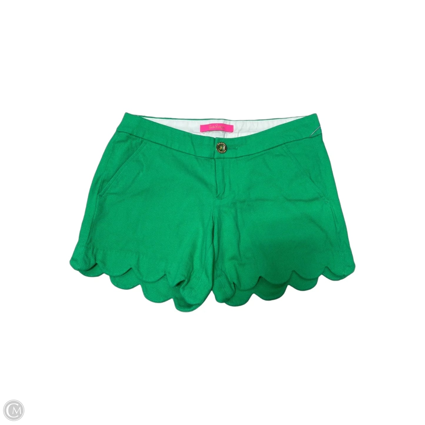 Shorts Designer By Lilly Pulitzer In Green, Size: Xxs