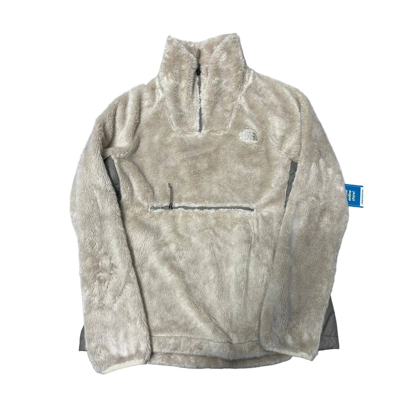 Pullover Jacket Faux Fur & Sherpa By The North Face In Tan, Size: M