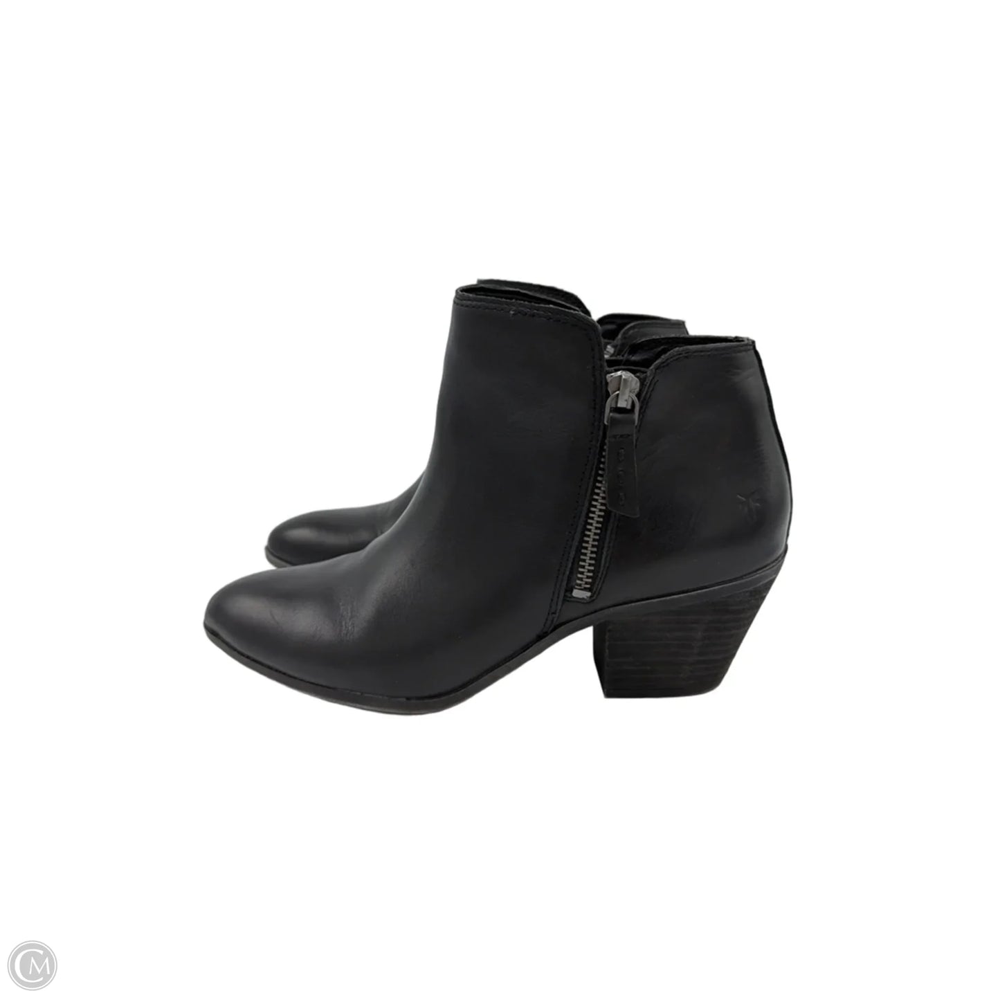 Boots Designer By Frye In Black, Size: 9