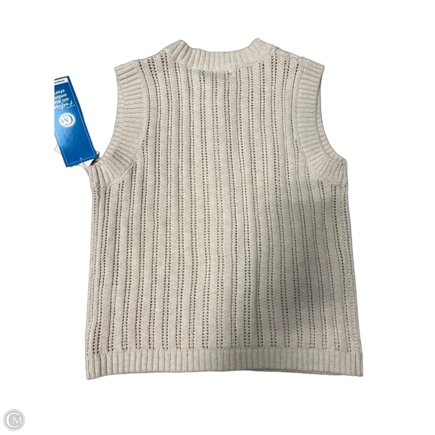 Top Sleeveless By Sanctuary In Cream, Size: S