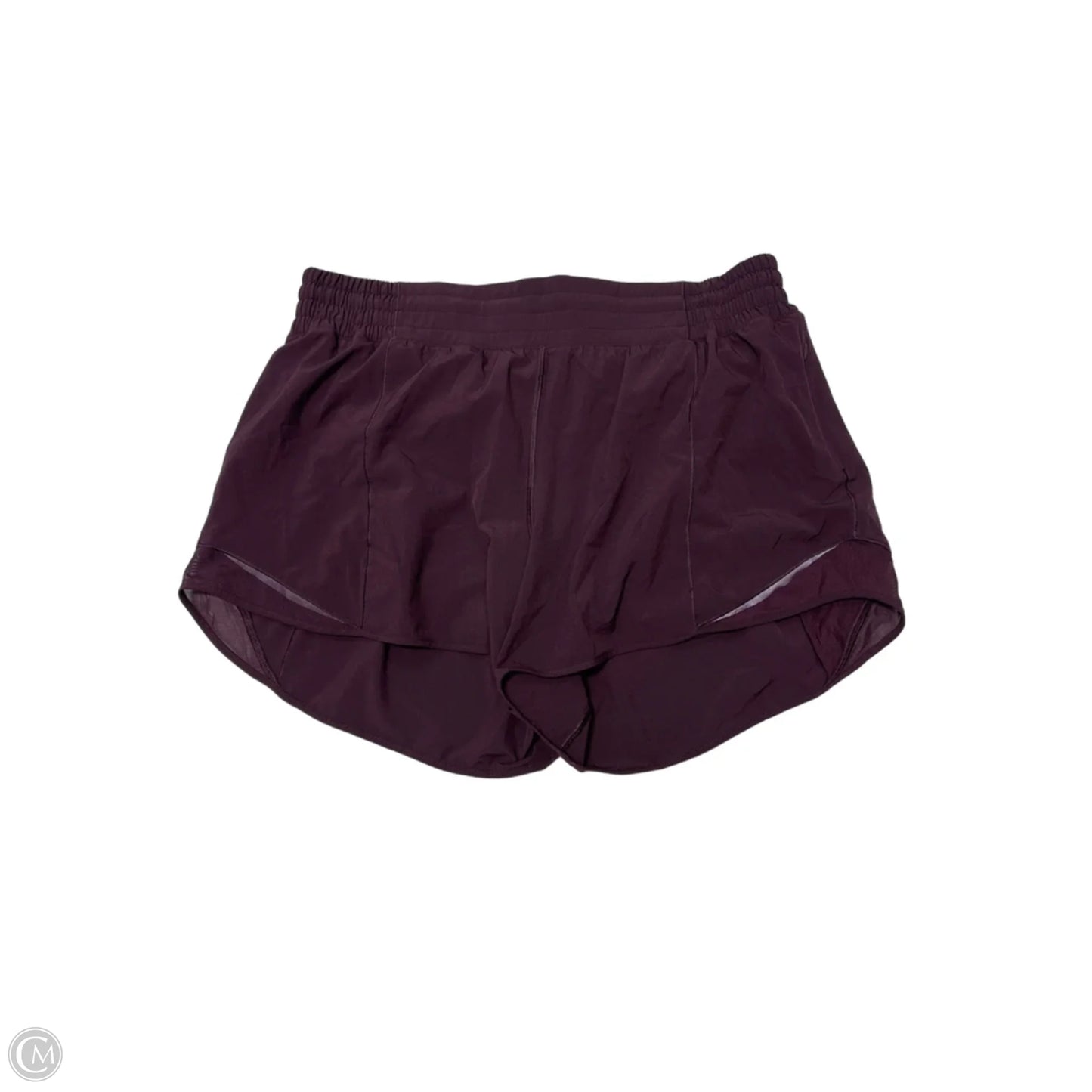 Athletic Shorts By Lululemon In Maroon, Size: L