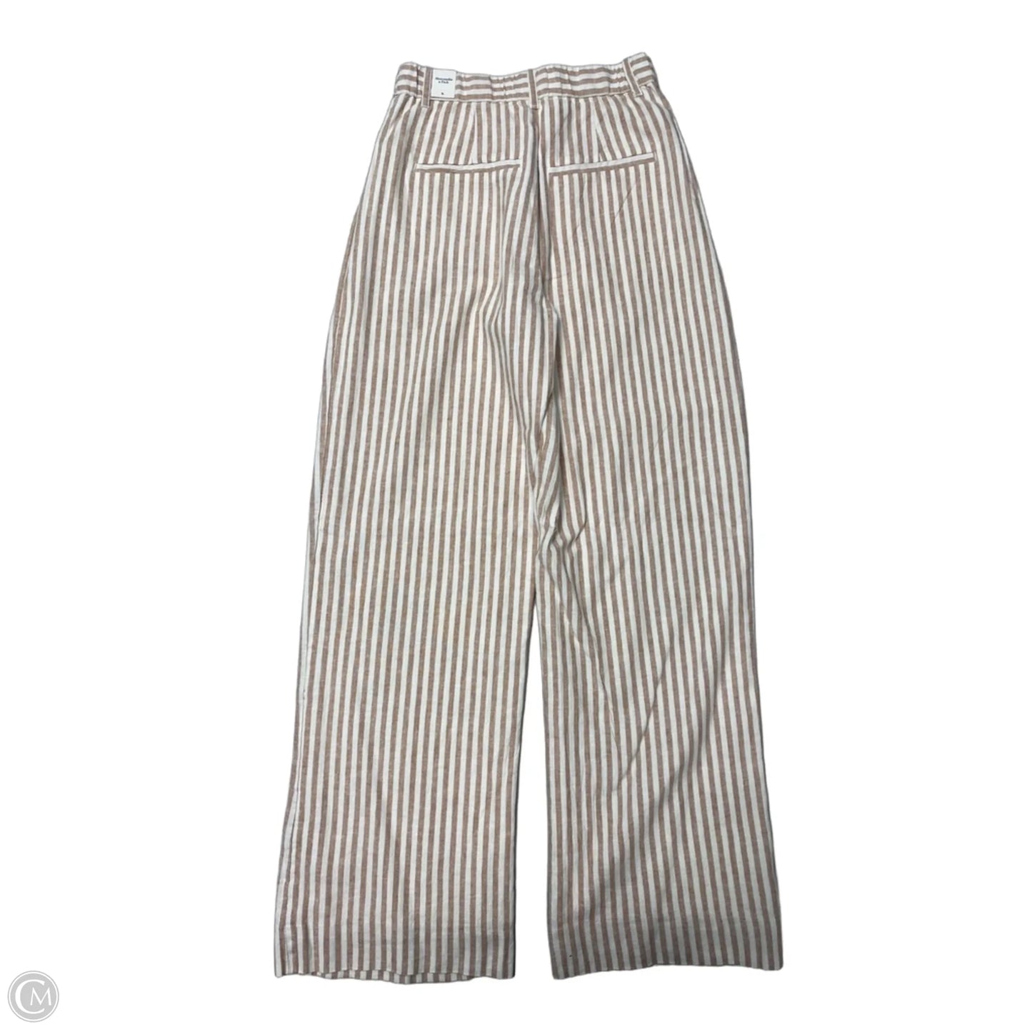 New! Pants Dress By Abercrombie And Fitch In Striped Pattern, Size: S