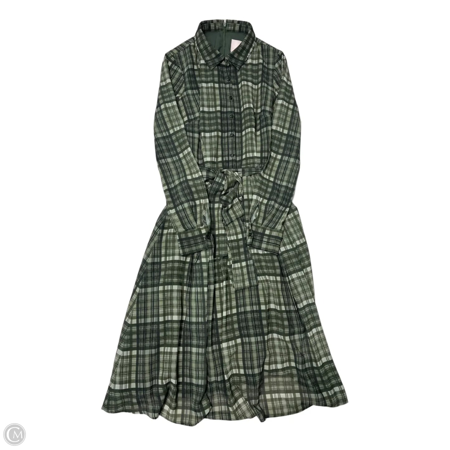 Dress Casual Midi By Gal Meets Glam In Green, Size: 4 (S)