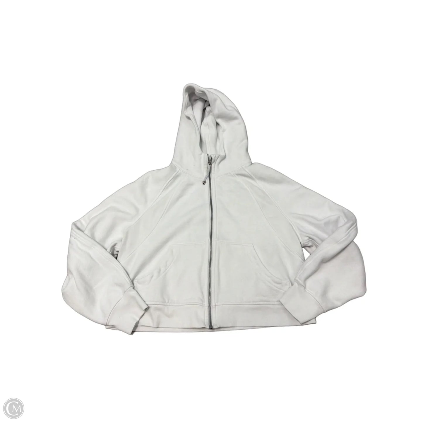 Athletic Sweatshirt Crewneck By Lululemon In White, Size: M