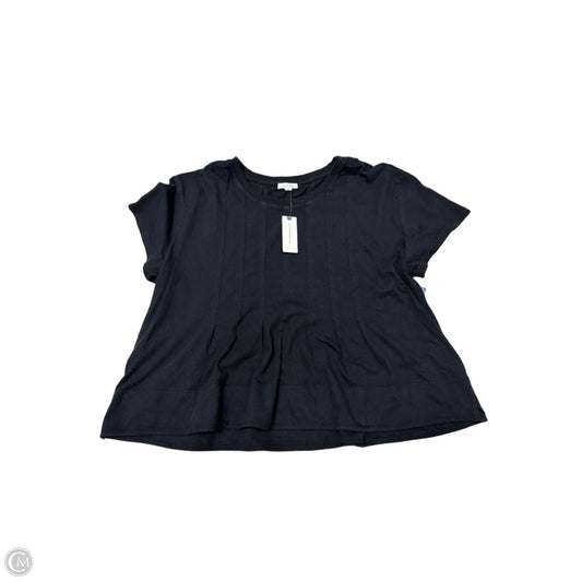 New! Top Short Sleeve By Pilcro In Black, Size: M
