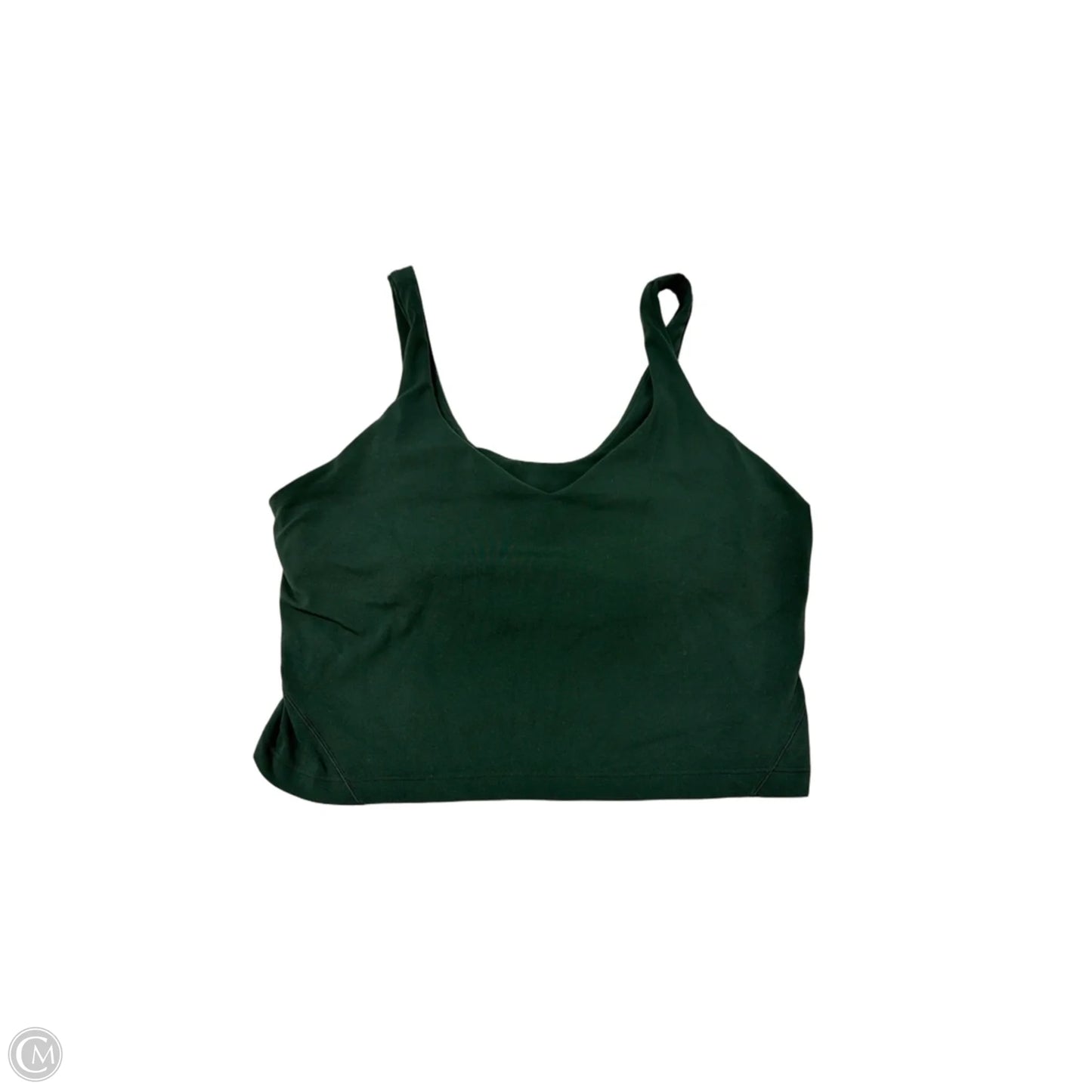 Athletic Tank Top By Lululemon In Green, Size: L