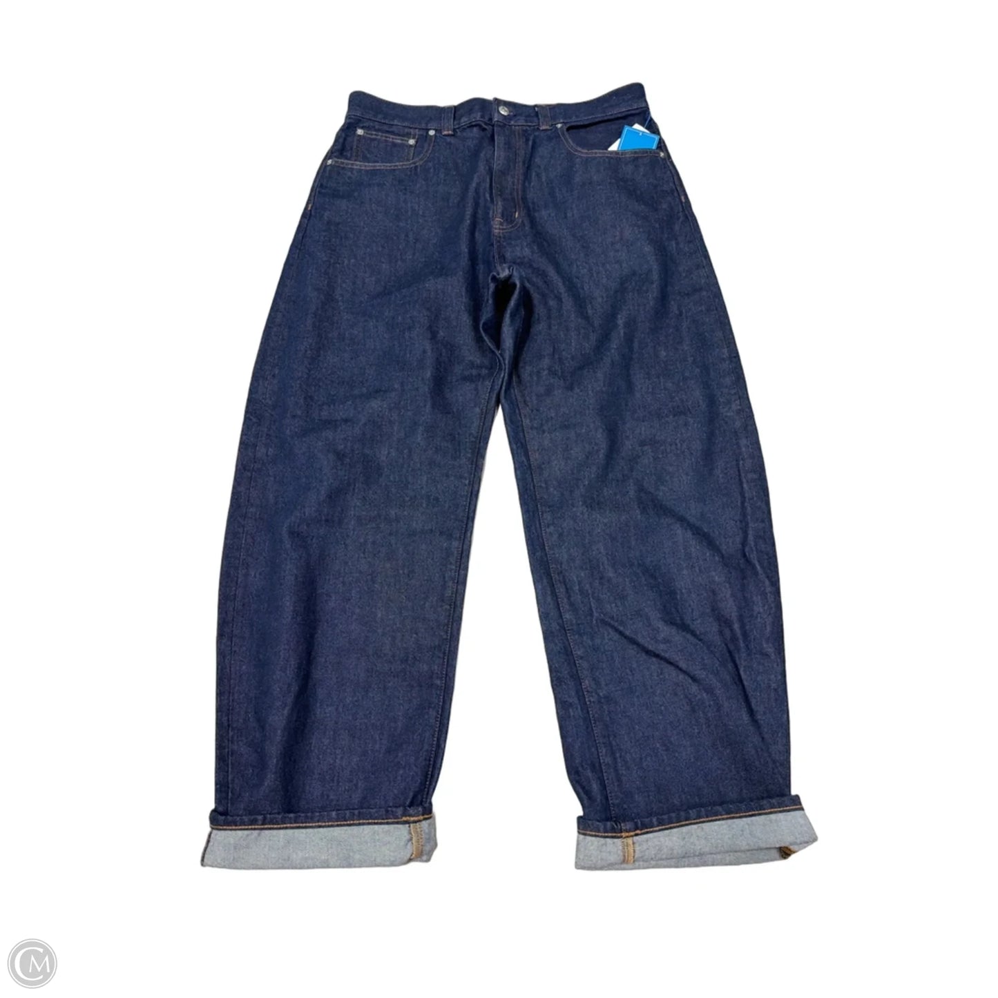 Jeans Wide Leg By Madewell In Blue, Size: 12