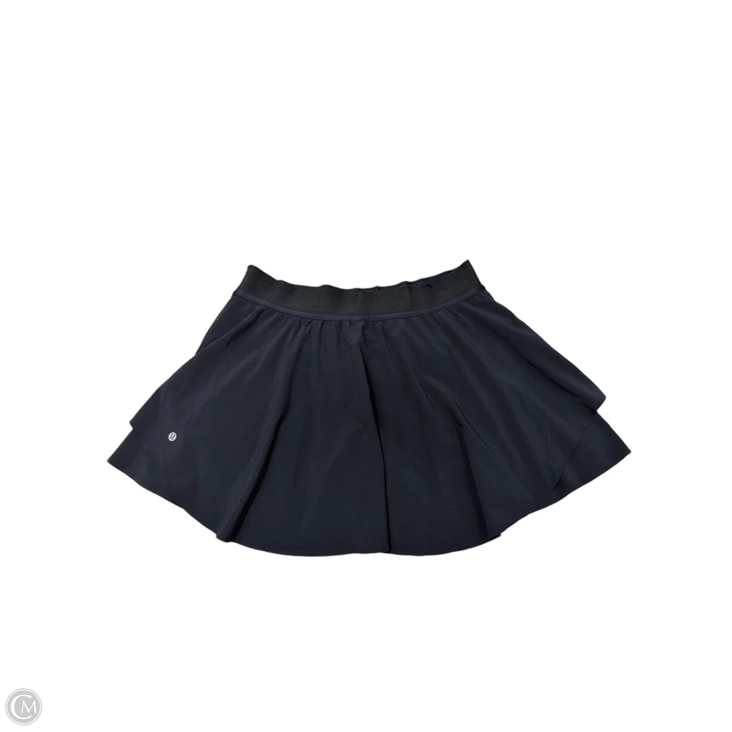 Athletic Skort By Lululemon In Black, Size: 12L
