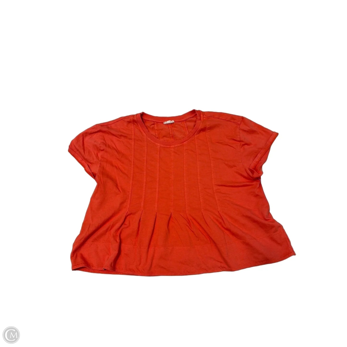 Top Short Sleeve By Pilcro In Orange, Size: M