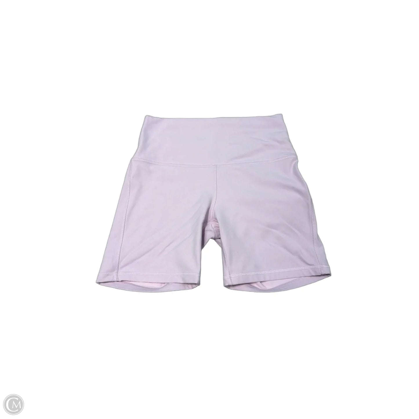 Athletic Shorts By Lululemon In Pink, Size: M