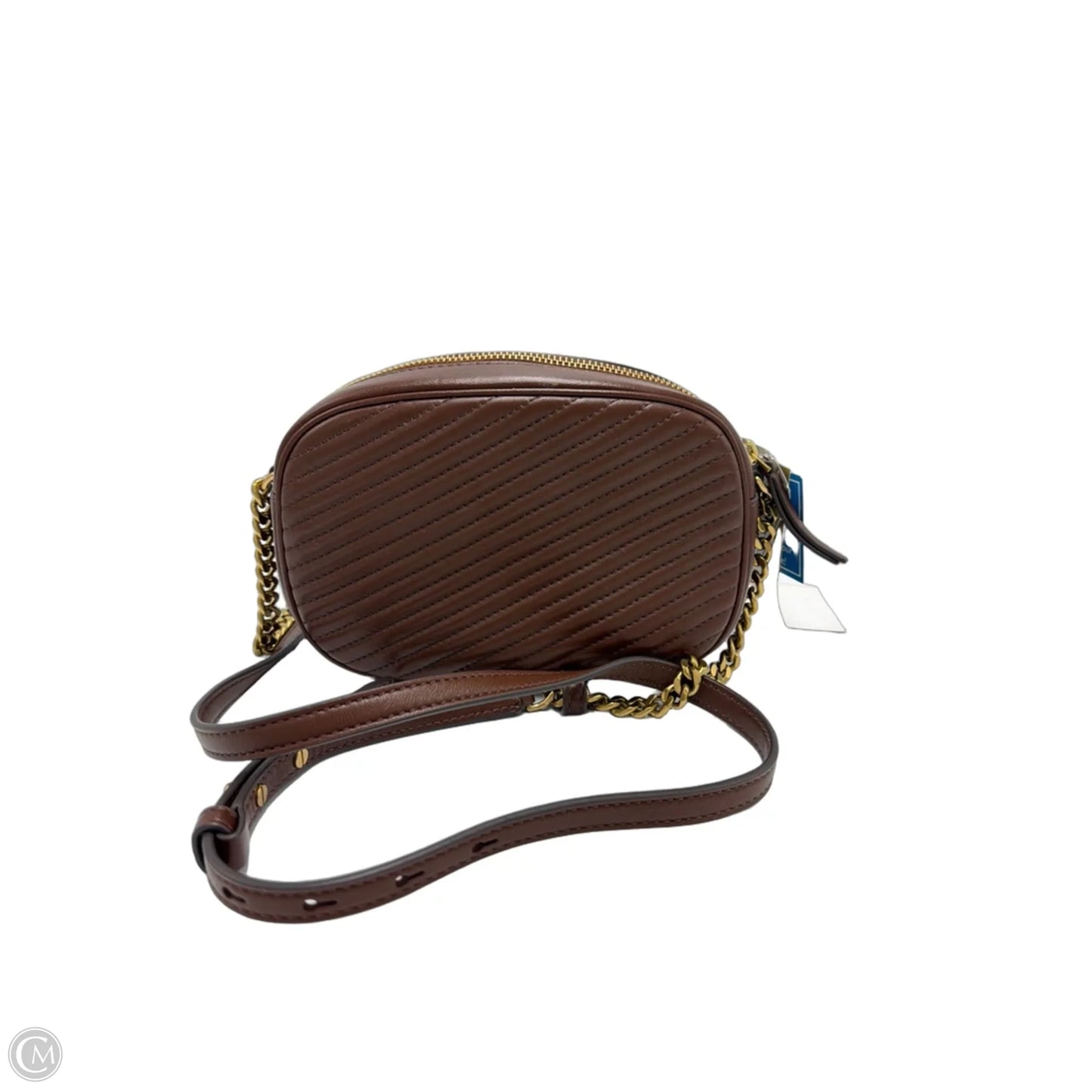 Tory Burch Kira Chevron Moto Quilted Designer Handbag