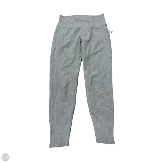 Athletic Leggings By Alo In Grey, Size: S