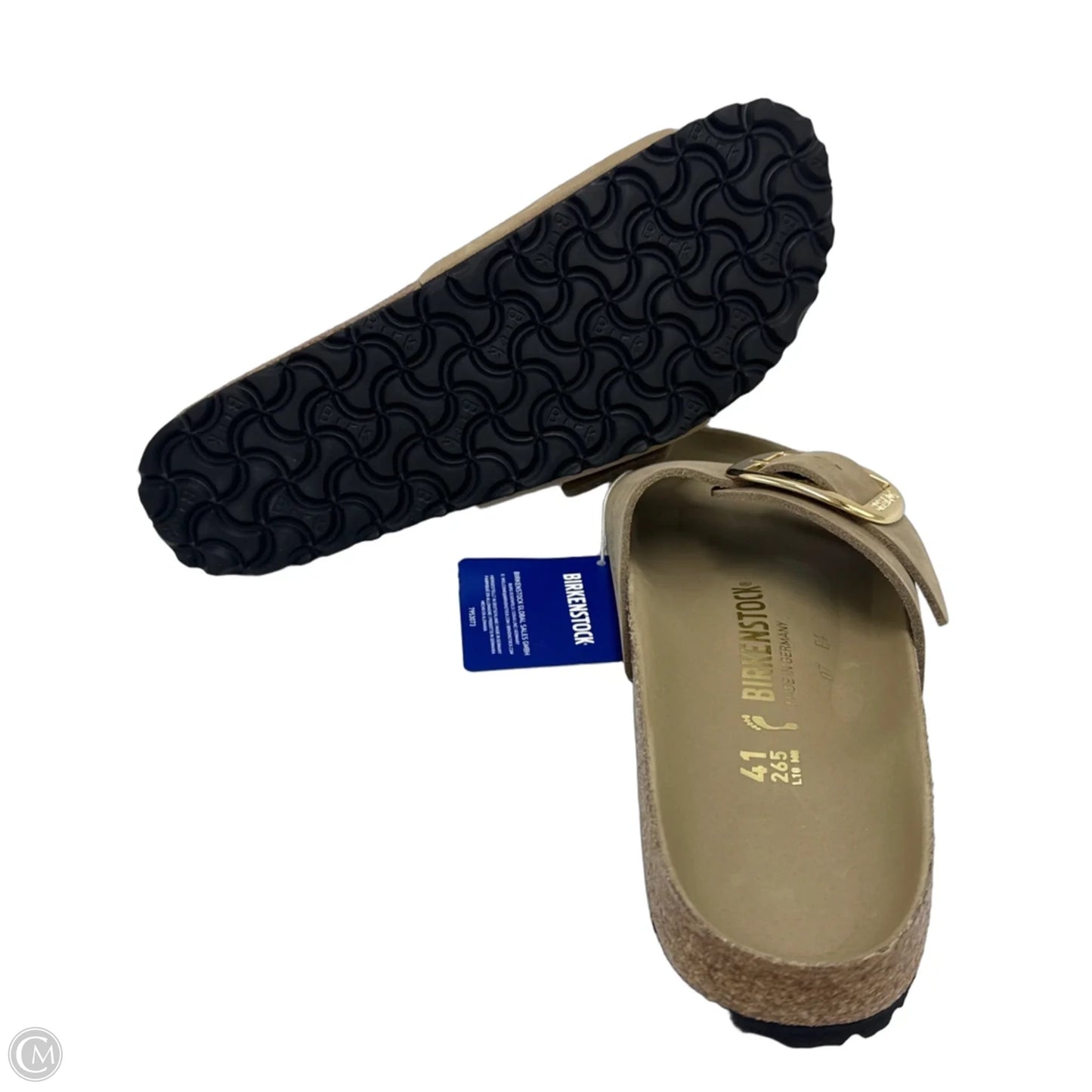 Sandals Designer By Birkenstock In Taupe, Size: 10