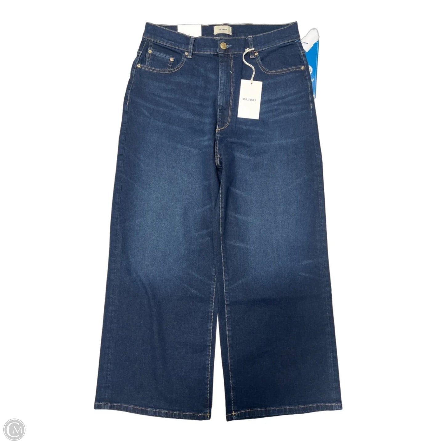 New! Jeans Wide Leg By Dl1961 In Blue, Size: 12 (31)