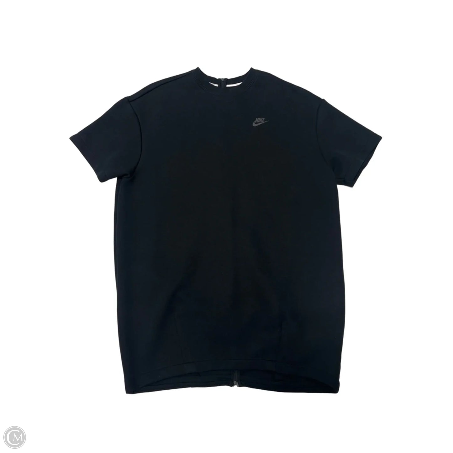 Athletic Dress By Nike Apparel In Black, Size: L
