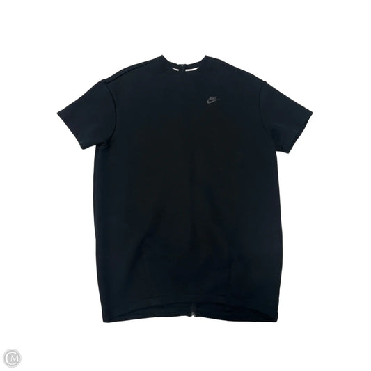 Athletic Dress By Nike Apparel In Black, Size: L
