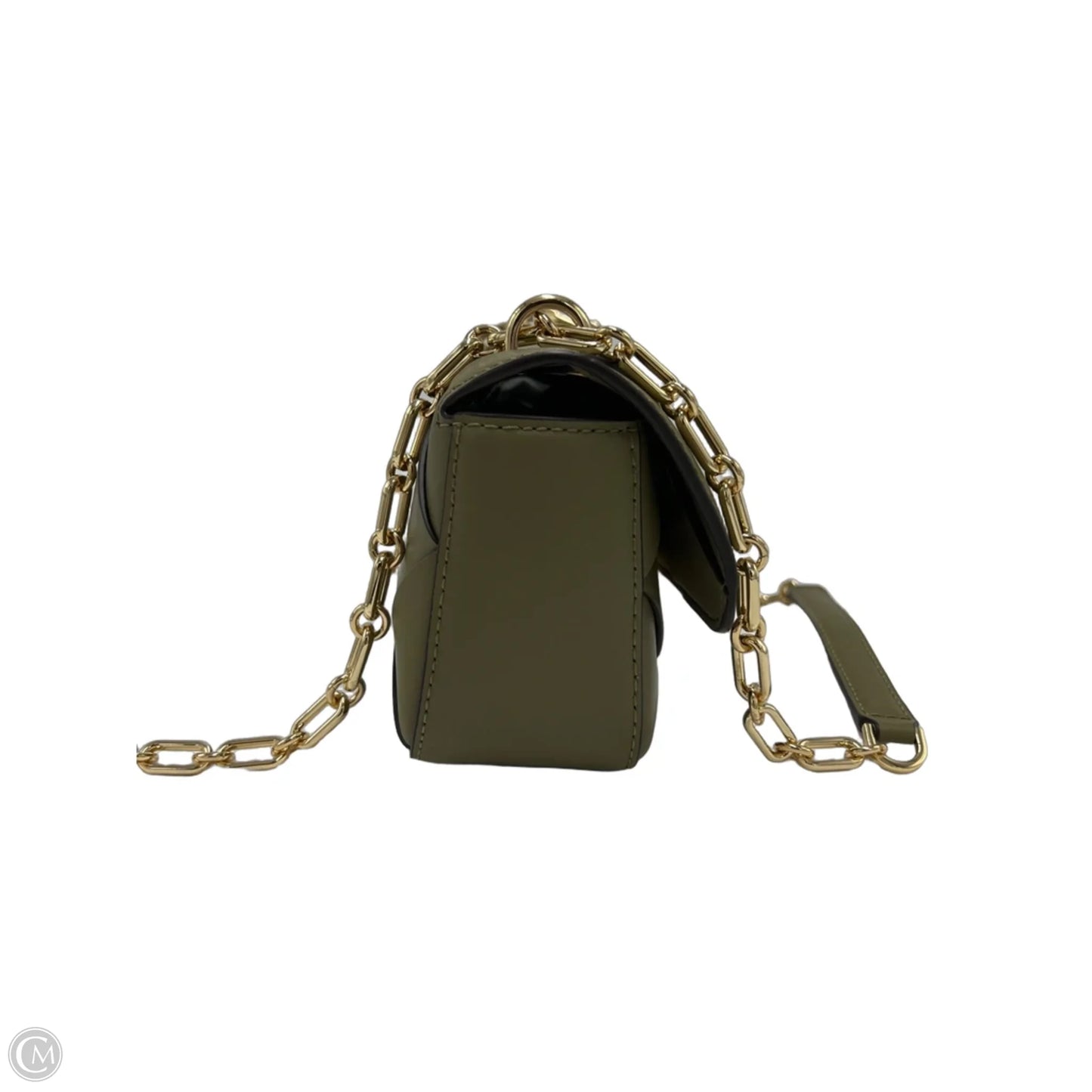 Like New! Michael Kors Tribeca Woven Leather Designer Handbag
