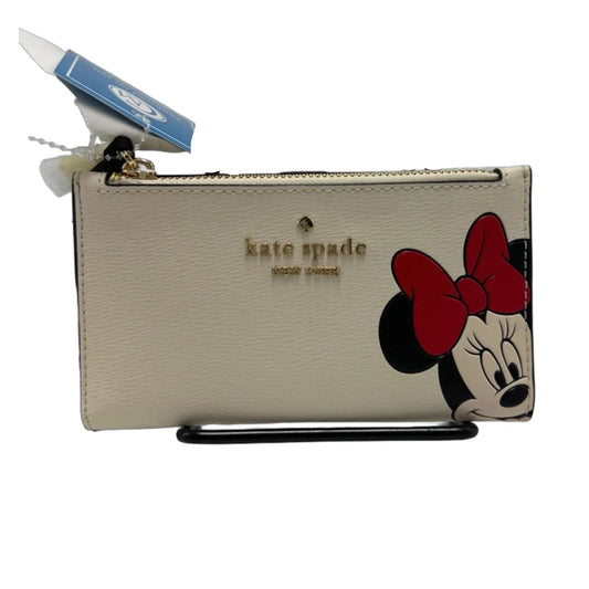 New! Kate Spade x Disney Minnie Mouse Designer Wallet