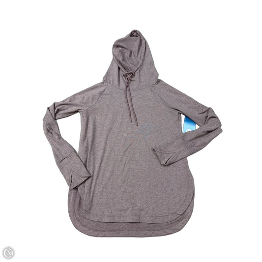 Athletic Top Long Sleeve Hoodie By Athleta In Purple, Size: M