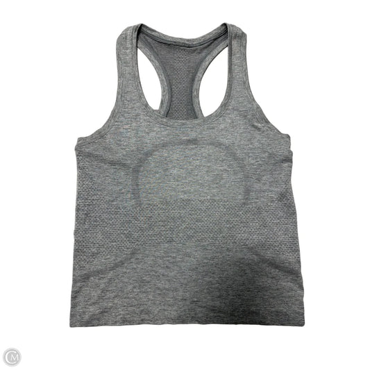 Athletic Tank Top By Lululemon In Grey, Size: S