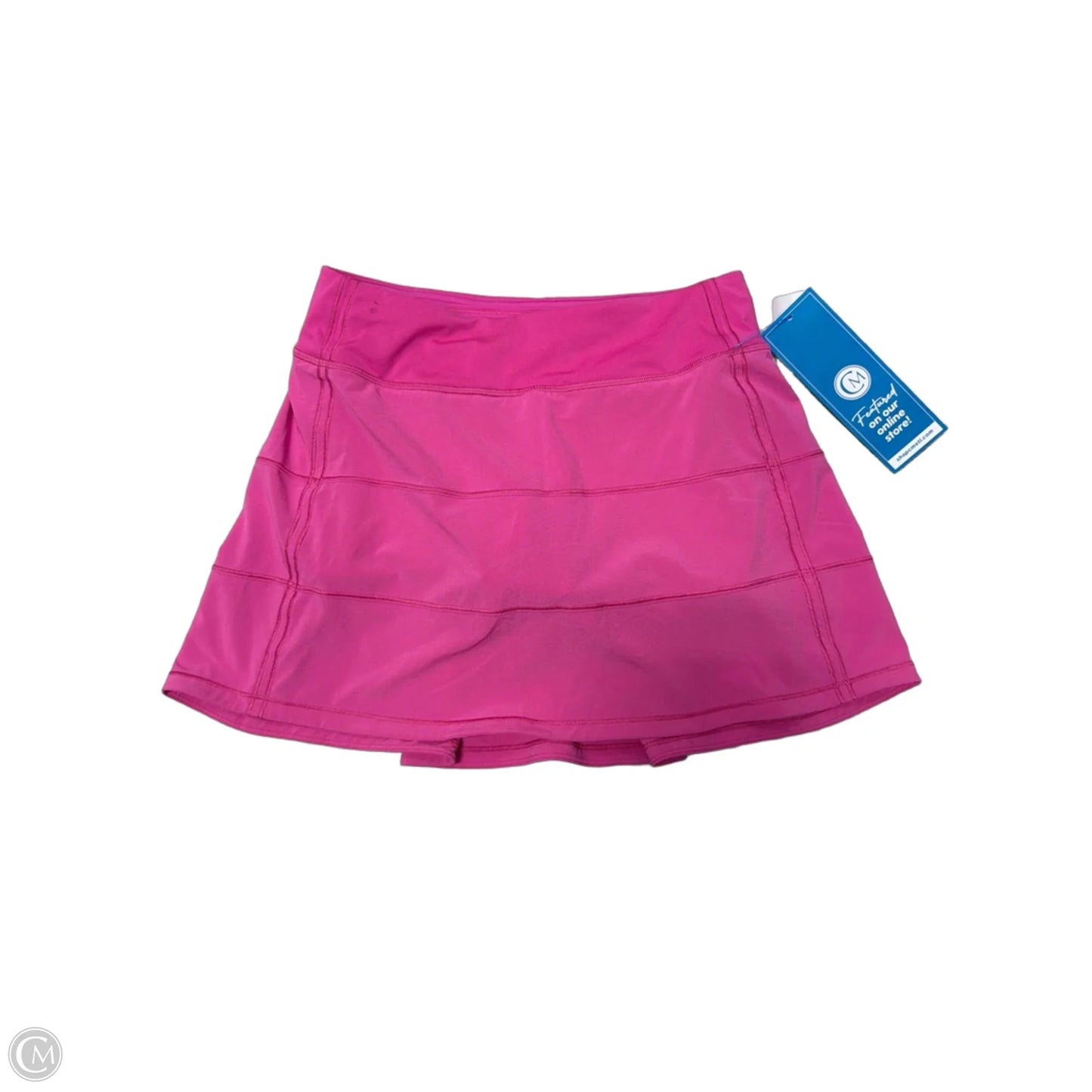 Athletic Skort By Lululemon In Pink, Size: S
